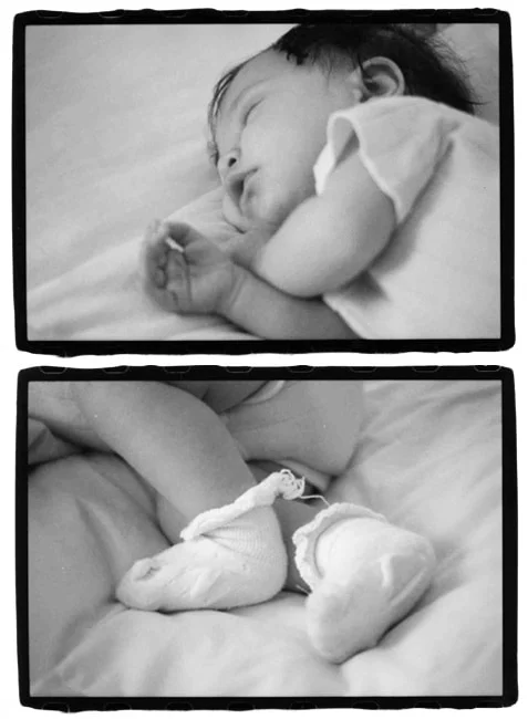 Black and white portrait sitting by Angelique Antoniou, Portraits 05