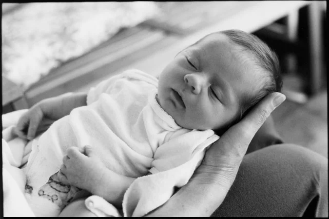 Black and white portrait sitting by Angelique Antoniou, Portraits 13