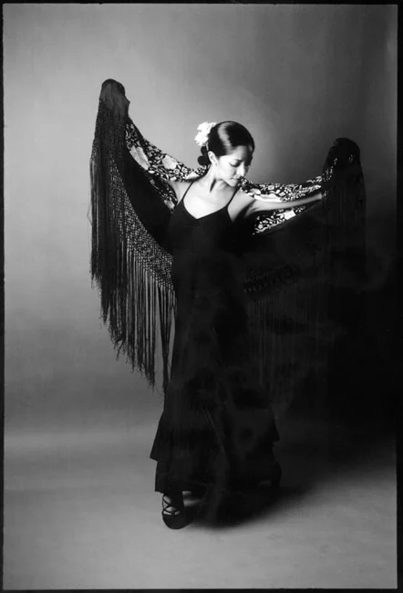 Black and white studio portrait by Angelique Antoniou, Studio 27