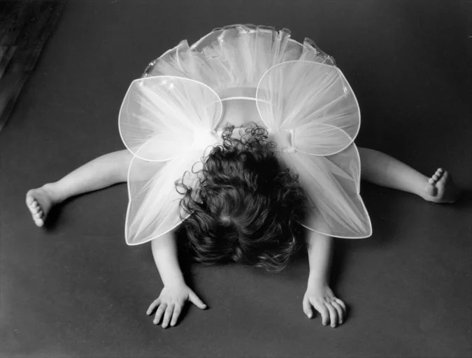 Black and white studio portrait by Angelique Antoniou, Studio 35